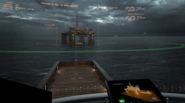 Future Operator Experience Concept - виртуальный капитанский мостик.