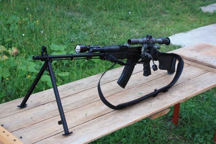 Не пулемет, а снайперский автомат! ¦Фото: guns.allzip.org.