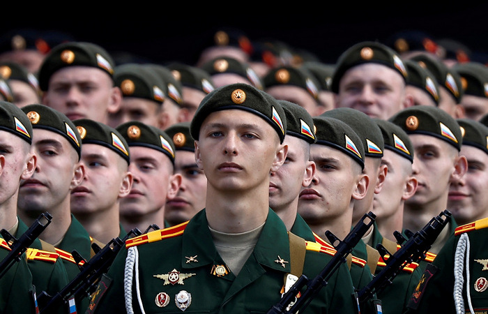 Звания российской армии. /Фото: jp.reuters.com.