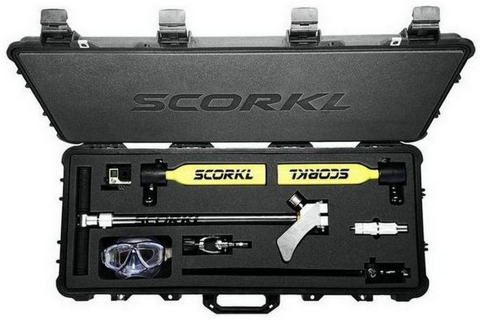 Дыхательное устройство «Scorkl» компактно и удобно.