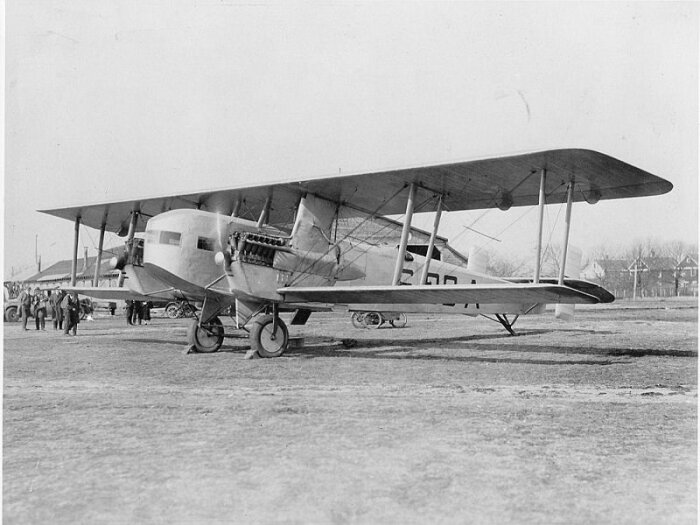 Первый самолет созданный в Америке. |Фото: alternathistory.com.