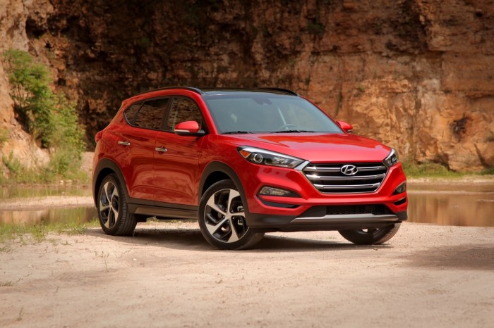 На лицо прекрасный Hyundai Tucson.