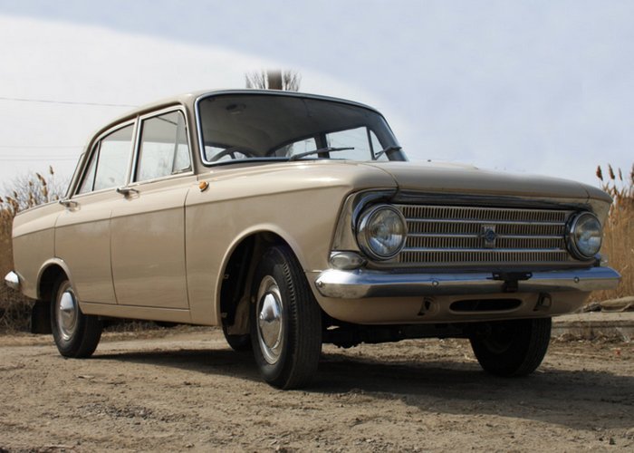 Москвич-412 - один из самых популярных массовых советских автомобилей.