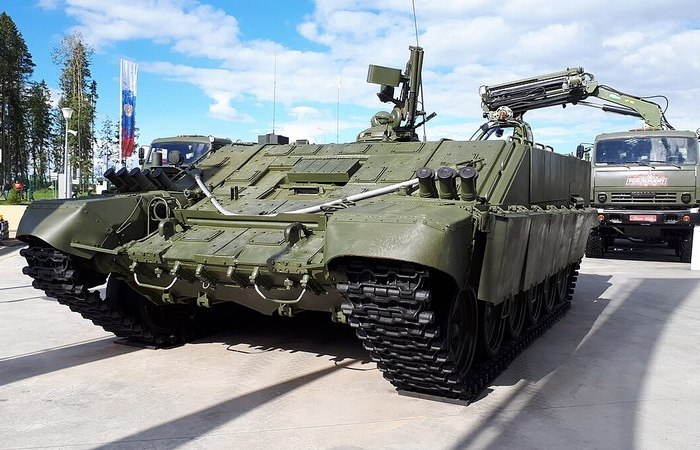 Машина для огнемётчиков.