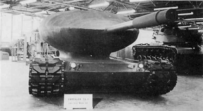 Chrysler TV-8 - концепт плавающего танка.