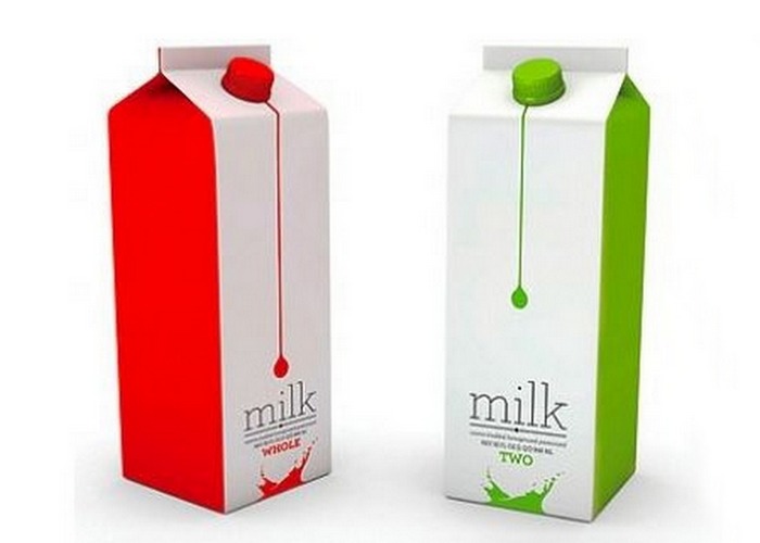 Неожиданно: умные пакеты для молока.