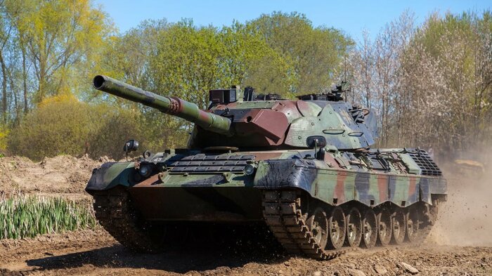 Немецкий танк Леопард 1. |Фото: ukr.net.