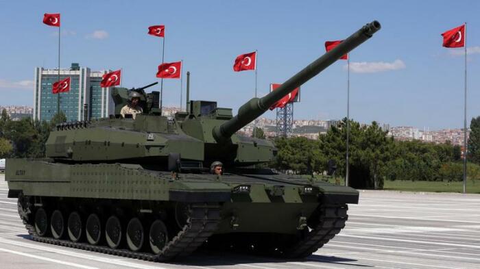 Собственный танк теперь есть и у Турции. |Фото: bestraskraski.ru.