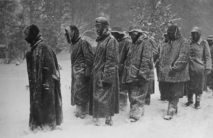 В 1941 году немцы убедились, что принадлежность к арийской расе не дает суперспособность устойчивости к холоду. |Фото: polzam.ru.