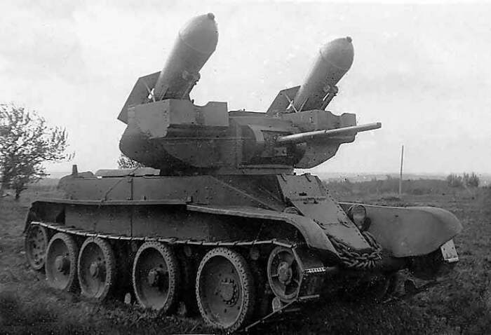 Первый советский ракетный танк РБТ-5. ¦Фото: slitherine.com.