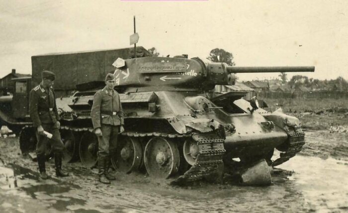 Немцы Т-34 очень не любили. |Фото: history-forum.ru.
