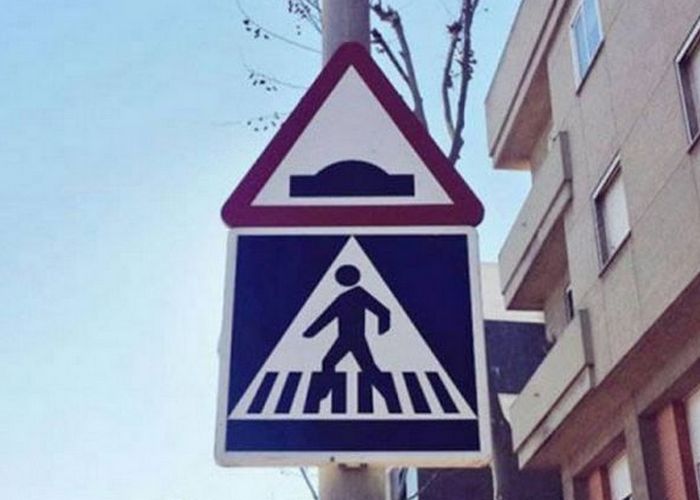 Курьёзный знак: «Опасность похищения людей НЛО».