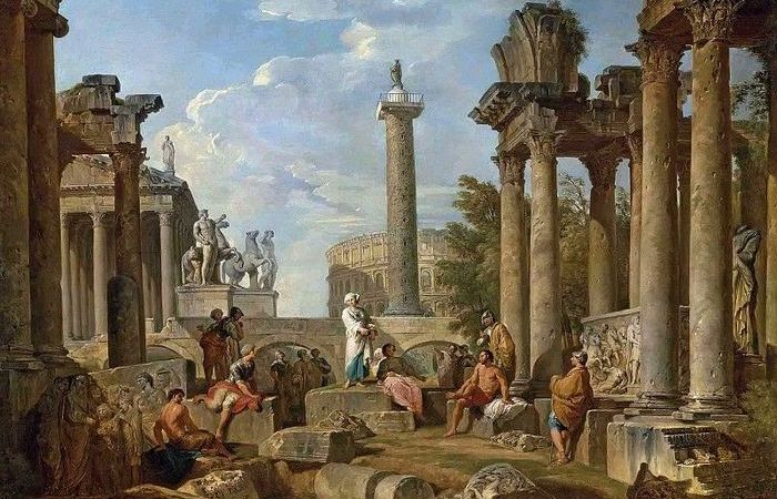 С эпоху Поздней античности начался упадок артиллерии.