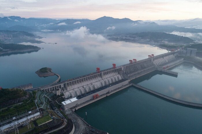 Уникальная ГЭС. |Фото: Twitter.