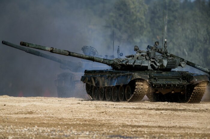 Серьезный танк. |Фото: Twitter.