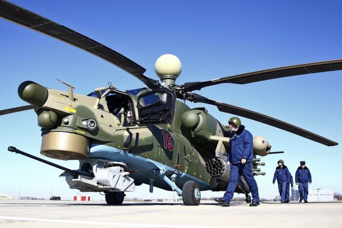 Испытали вертолет в Сирии. |Фото: rg.ru.