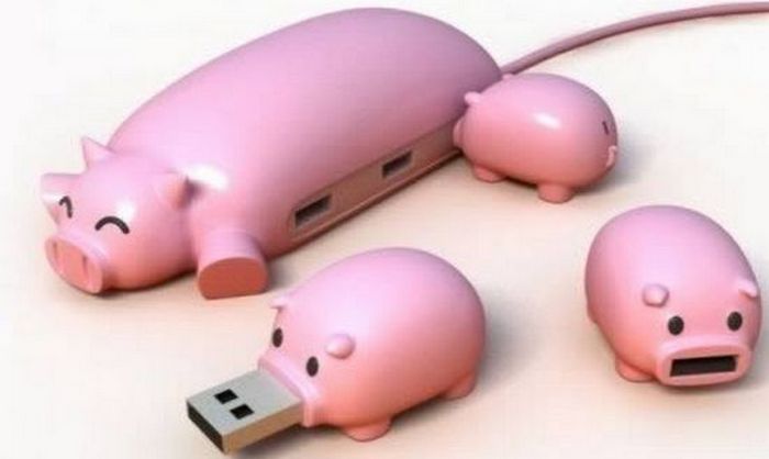 USB-концентратор «Pig Buddies».