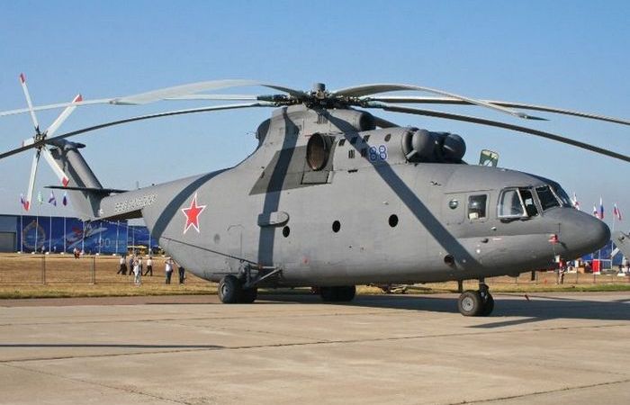 Самый грузоподъемный вертолёт.