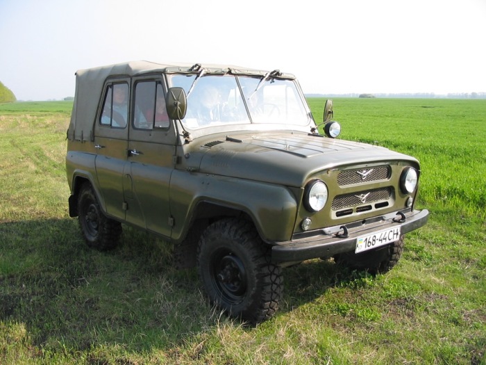 Легендарный «Козёл» УАЗ-469.