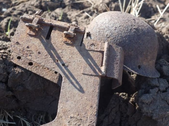 Загадочный предмет снаряжение вермахта нашли под Ростовом.
