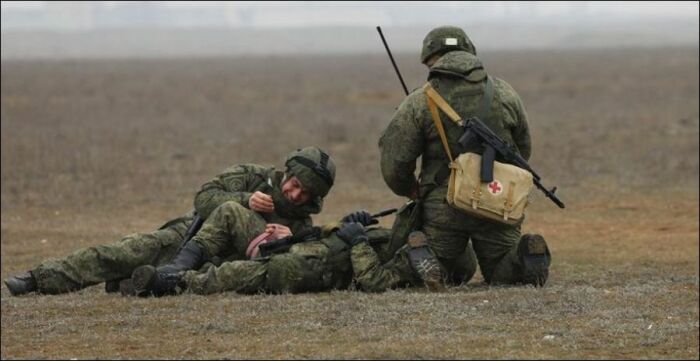 Например, трехсотый - это раненый. |Фото: function.mil.ru.