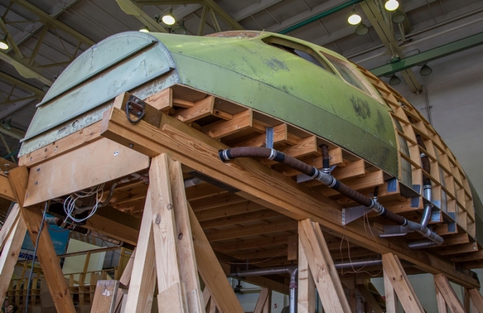 Деревянные самолёты: производственный процесс на заводе Туполева.