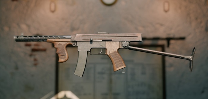 Одно из первых творений Калашникова. Одно из первых творений Калашникова.