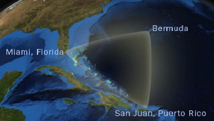 Бермудский треугольник: Майами, Пуэрто-Рико, Бермуды.