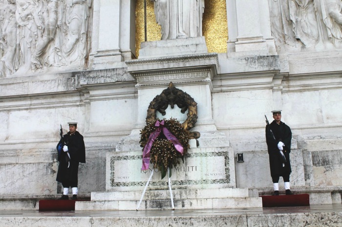 Могила Неизвестного солдата в Риме.