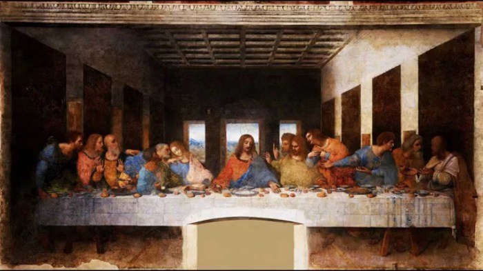 Тайная вечеря (1495—1498) - Леонардо да Винчи