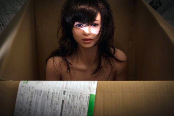 Японская гиперреалистичная секс-кукла.