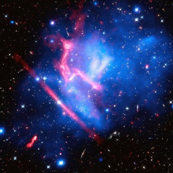 Скопление галактик MACS J071.
