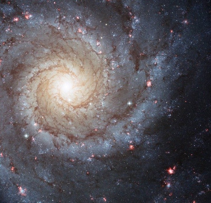 Messier 74 - галактика для Санты.