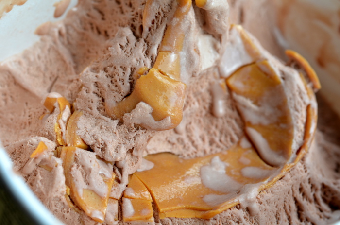 Мороженое со вкусом инжира и индейки