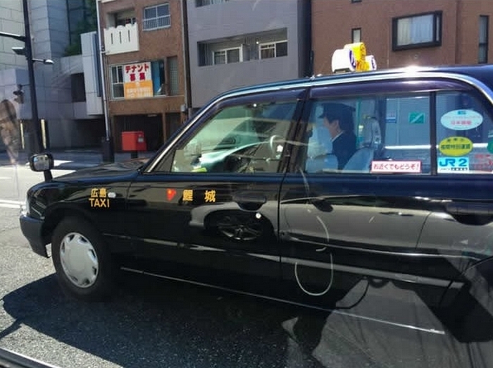 Такси по-японски.