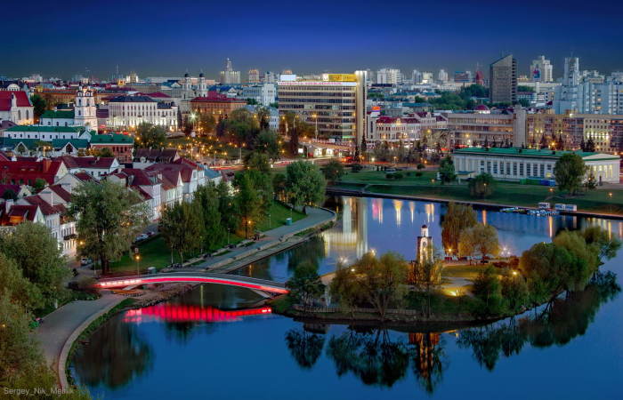 Минск - столица Беларуси.