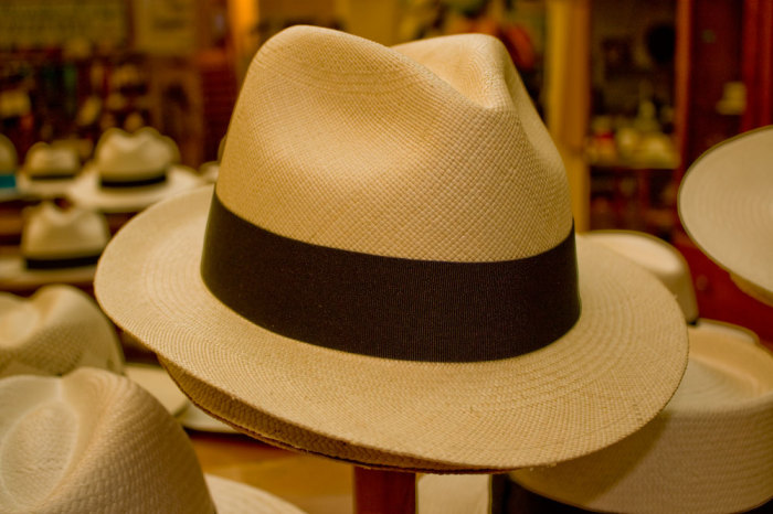 Шляпа панама.