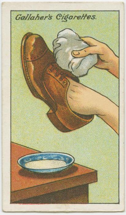 Как очистить обувь от соли.