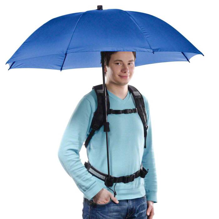 Hands-Free Umbrella - рюкзак-зонт, который освободит руки.