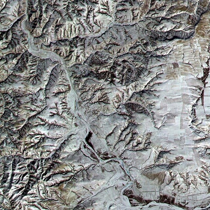 Снимок из космоса.