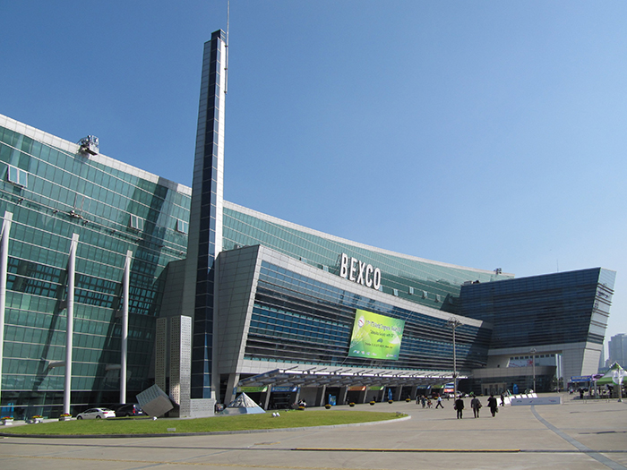 Конференц-центр BEXCO в Пусане, Южная Корея