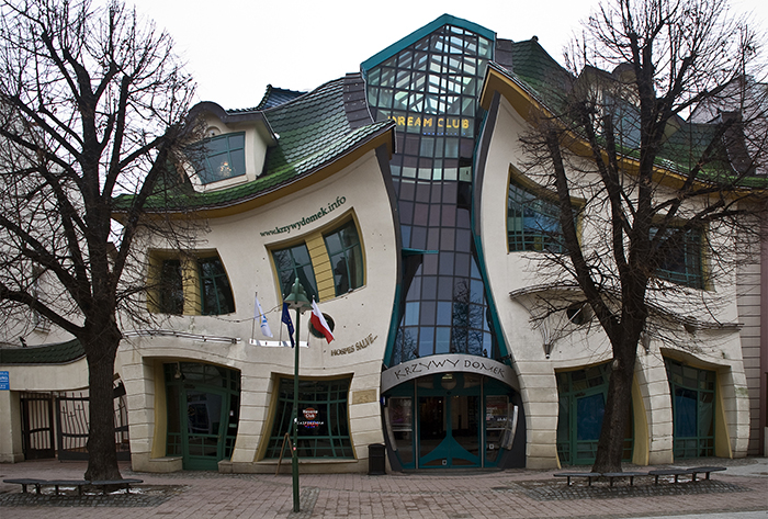 Кривой домик в Сопоте, Польша