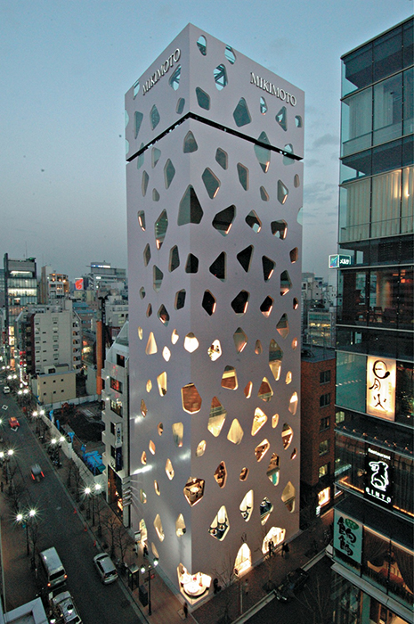Коммерческий центр Mikimoto House в Токио