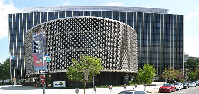 Здание американской организации здравоохранения