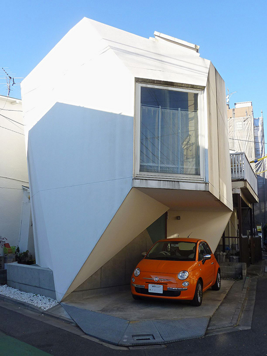 Жилой дом 'Отражение кристалла' в Токио