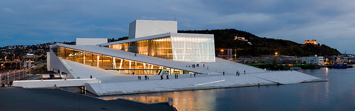 Оперный театр в Осло, Норвегия