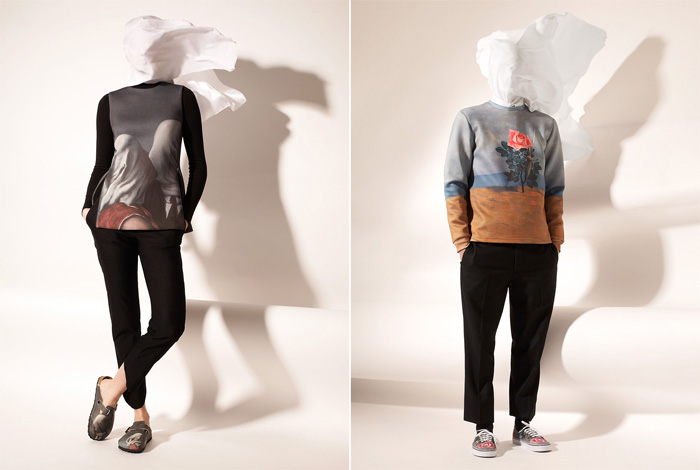 Модная одежда по мотивам творчества Рене Магритта
