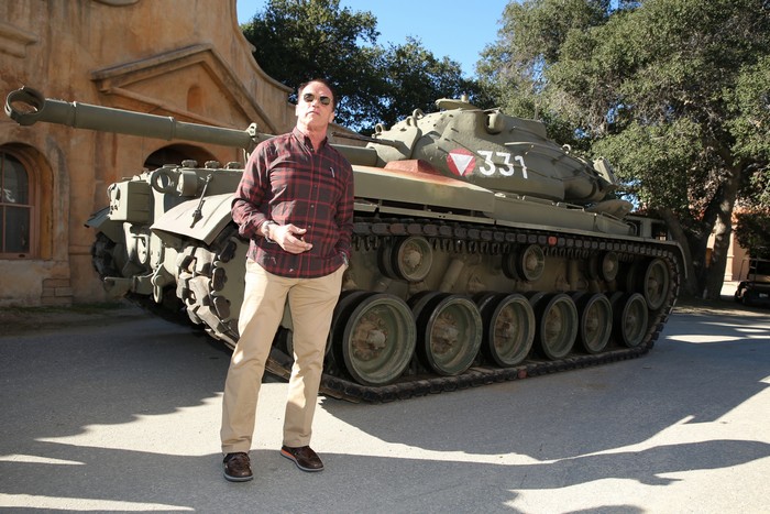 Личный танк M47 Patton Арнольда Шварценеггера