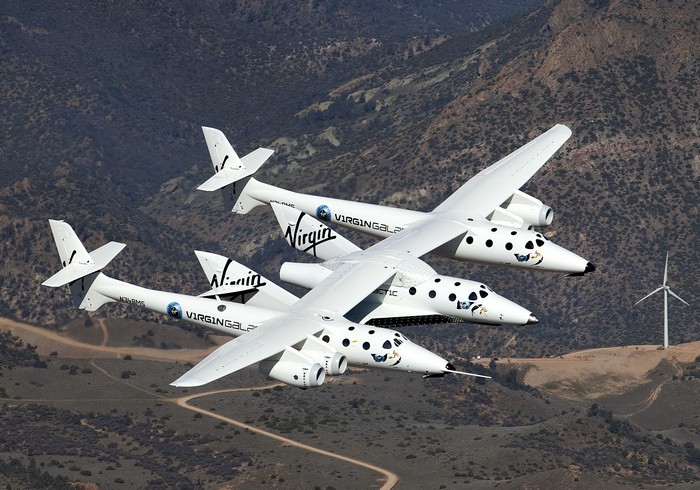 Частный космический челнок SpaceShipTwo VSS Enterprise