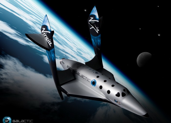 Космический челнок SpaceShipTwo от Virgin Galactic